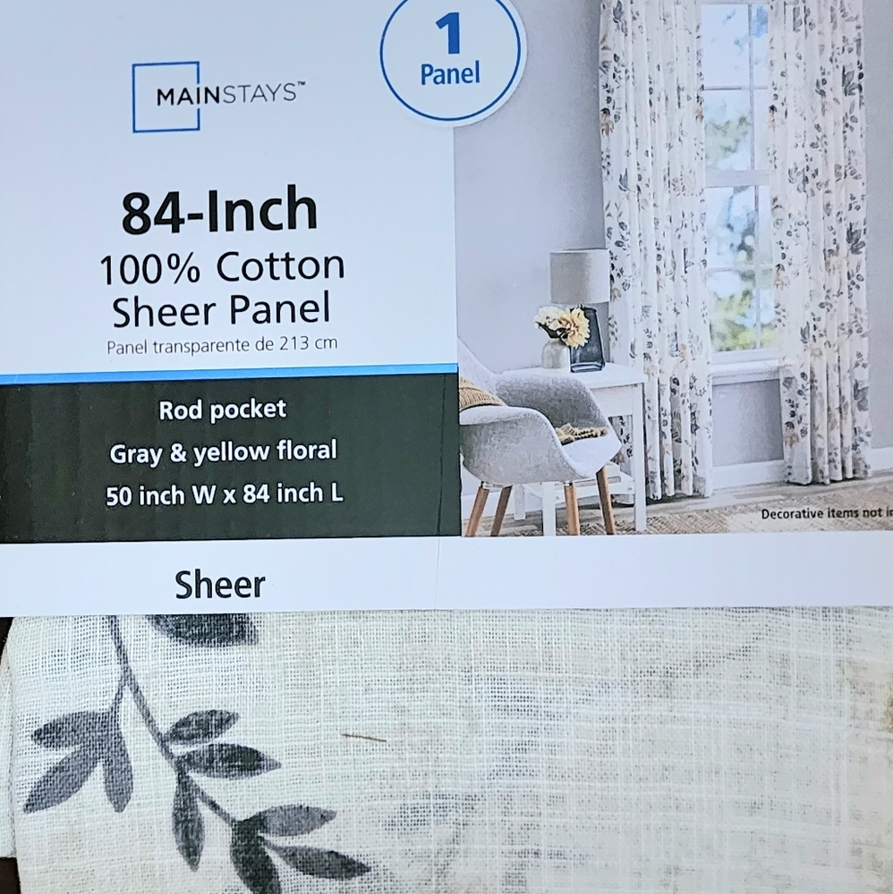 Curtain Panel - Nature